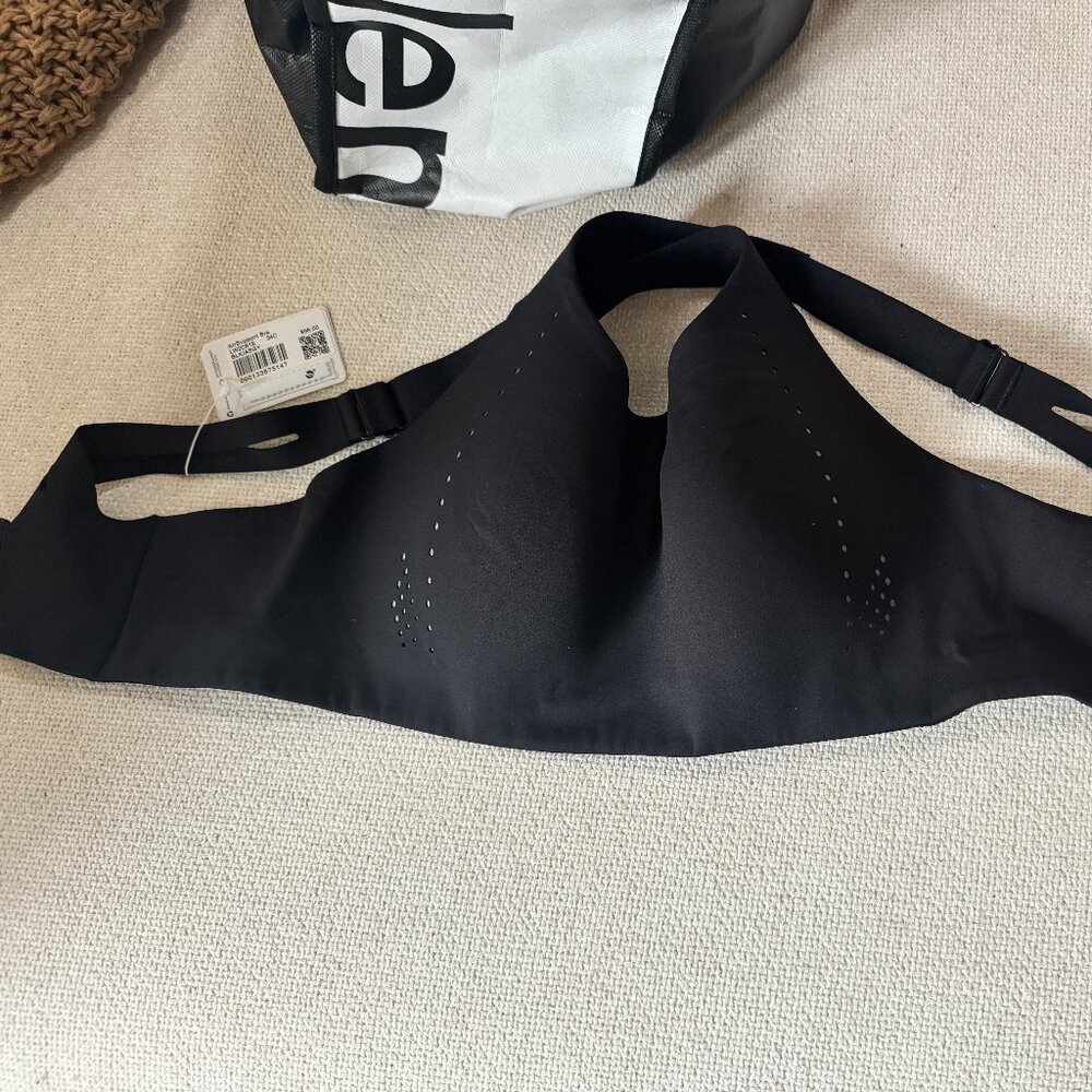 NWT Lululemon Air Support Bra Black 32C